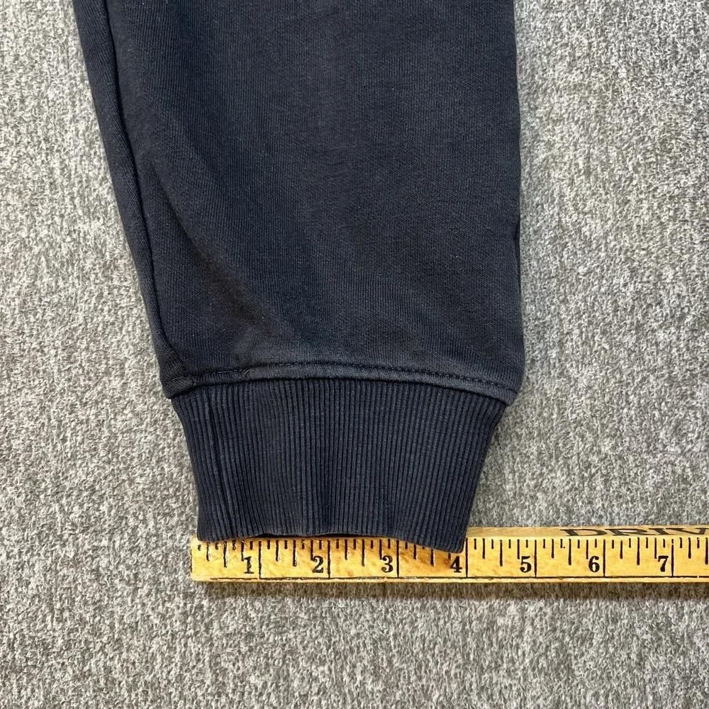 Men's Gymshark Crest Sweatpant Jogger XL Blue Workout‎ Drawstring Tapered (051)